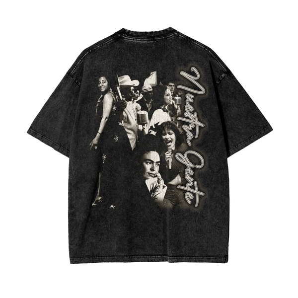 Nuestra Gente Oversize Snow Washed T-Shirt