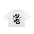 Gothic Frayed Boxy Tee