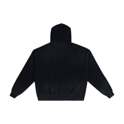 Crossroads Hand-Frayed Sunfade Zip Hoodie
