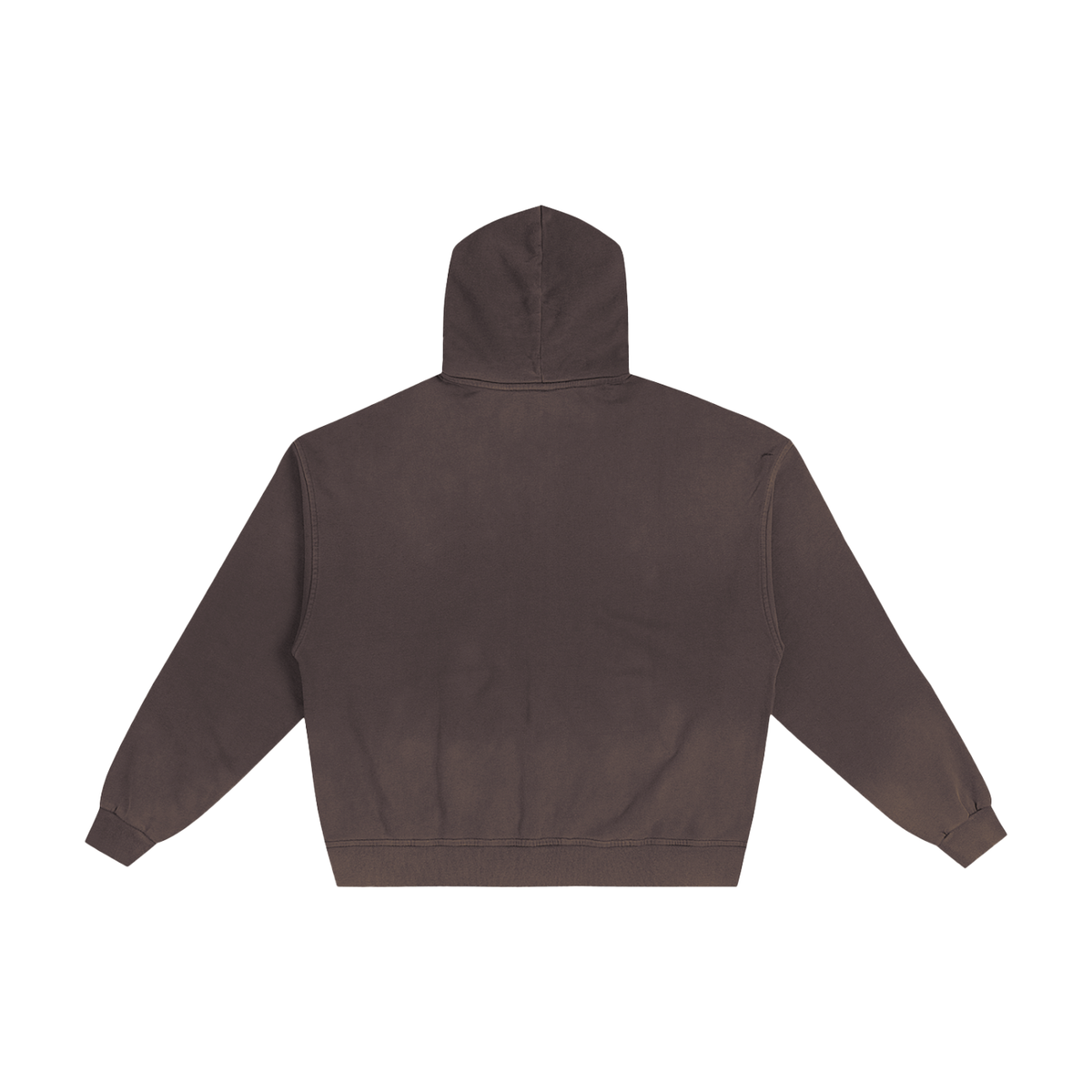 Crossroads Hand-Frayed Sun fade Zip Hoodie 2