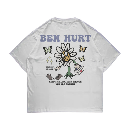Daisy Dreams garment-dyed heavyweight t-shirt