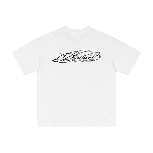 Inked-Up Slub Cotton Plain T-Shirt