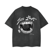Vintage Wash Frayed T-Shirt - 260 GSM