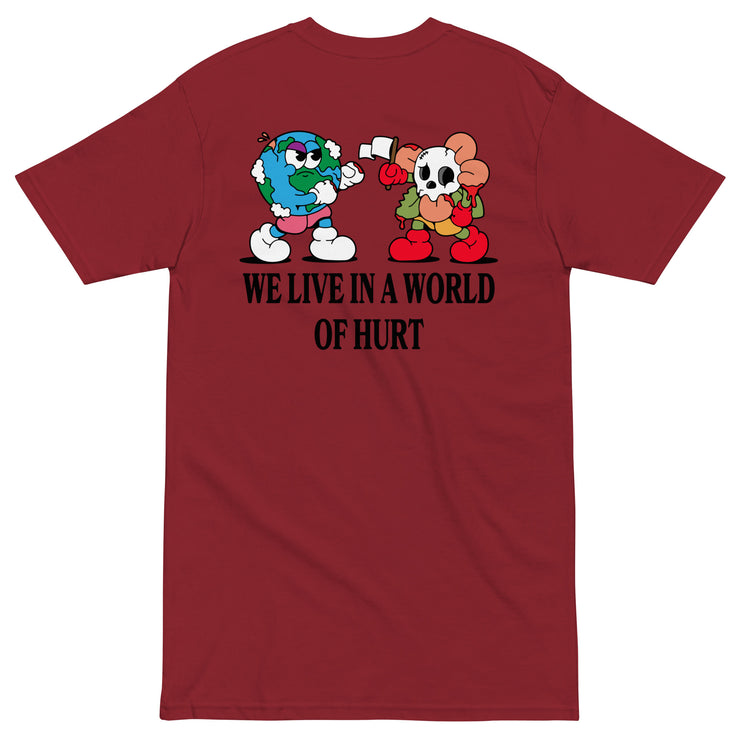 Us Vs. The World  heavyweight tee